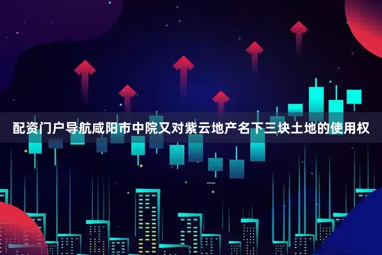 配资门户导航咸阳市中院又对紫云地产名下三块土地的使用权